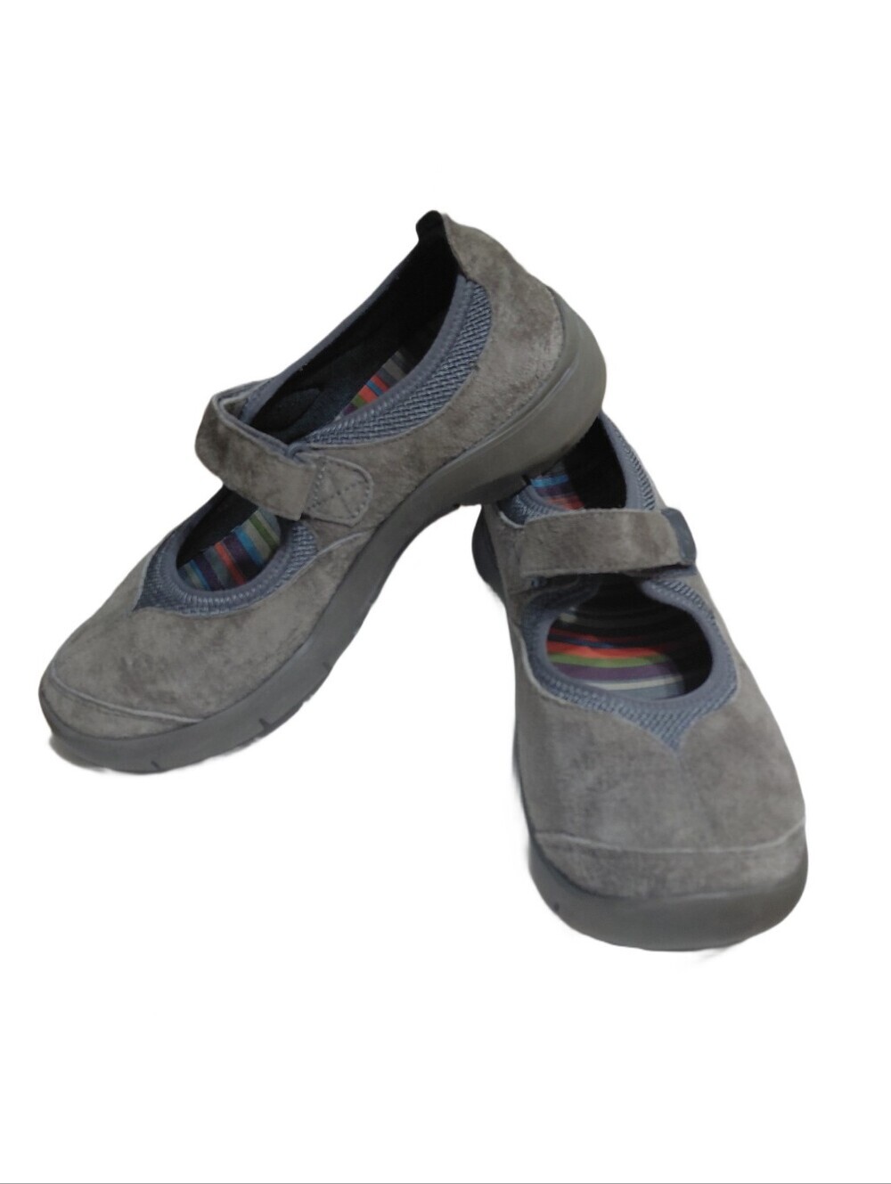 Dansko Eddy Mary Jane Sneakers Size 9 Gray Comfort Shoes